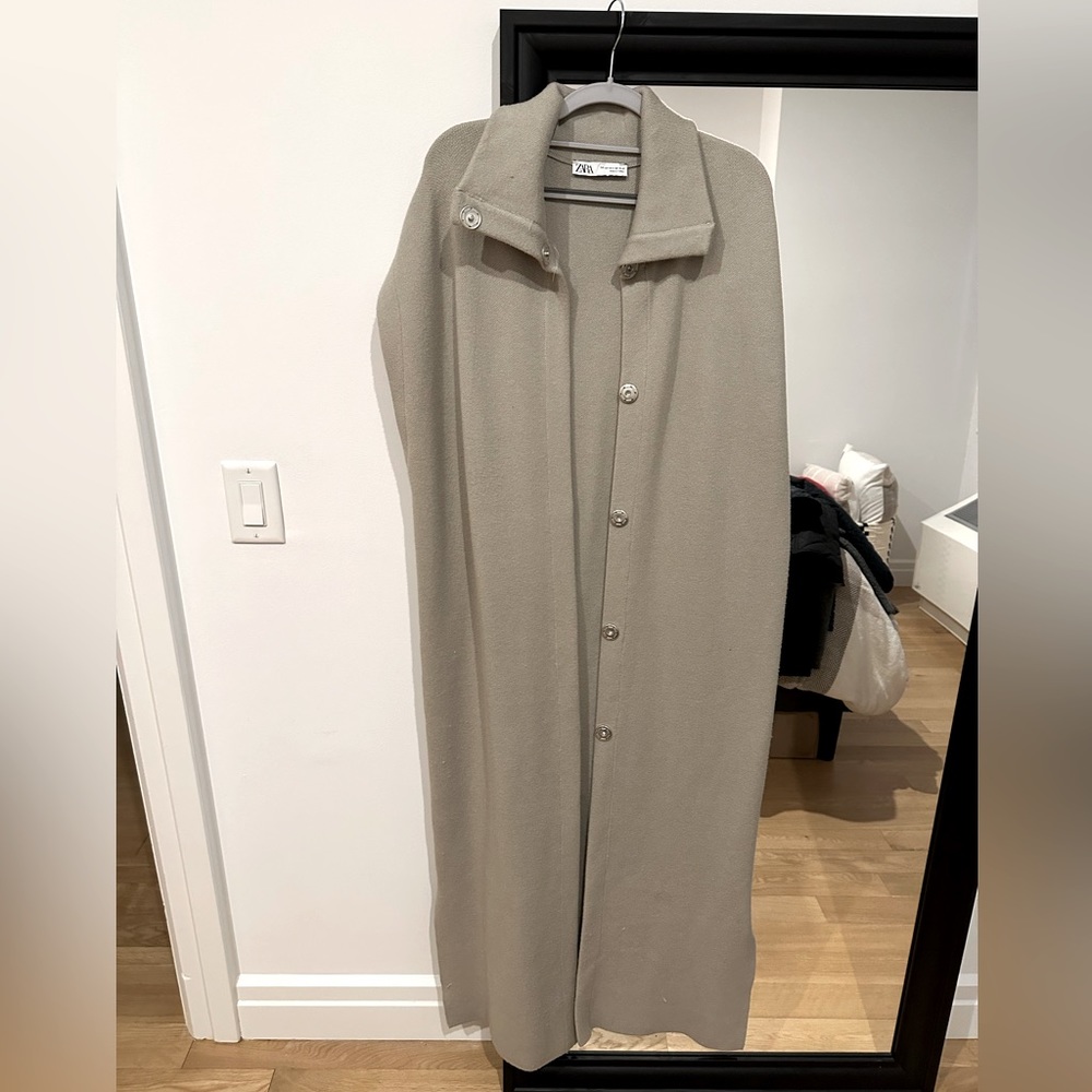 Zara long vest - warm and perfect for winter